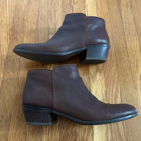 Sam Edelman Leather Petty Ankle Boots, size 6 - Picture 3 of 4